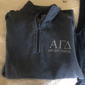 Alpha Gamma Delta Quarter Zip